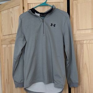 Under Armour Charcoal Quarter-Zip Pullover